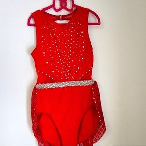 Red Dance Costume